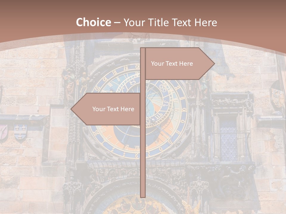 Medieval Sun Bridge PowerPoint Template