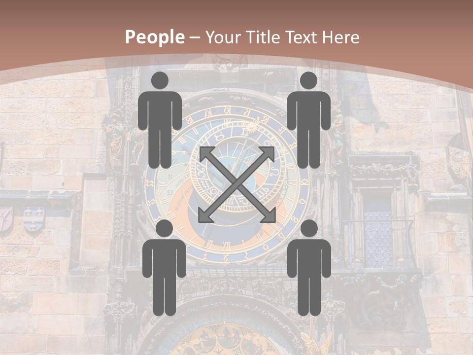 Medieval Sun Bridge PowerPoint Template