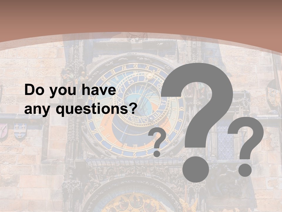 Medieval Sun Bridge PowerPoint Template