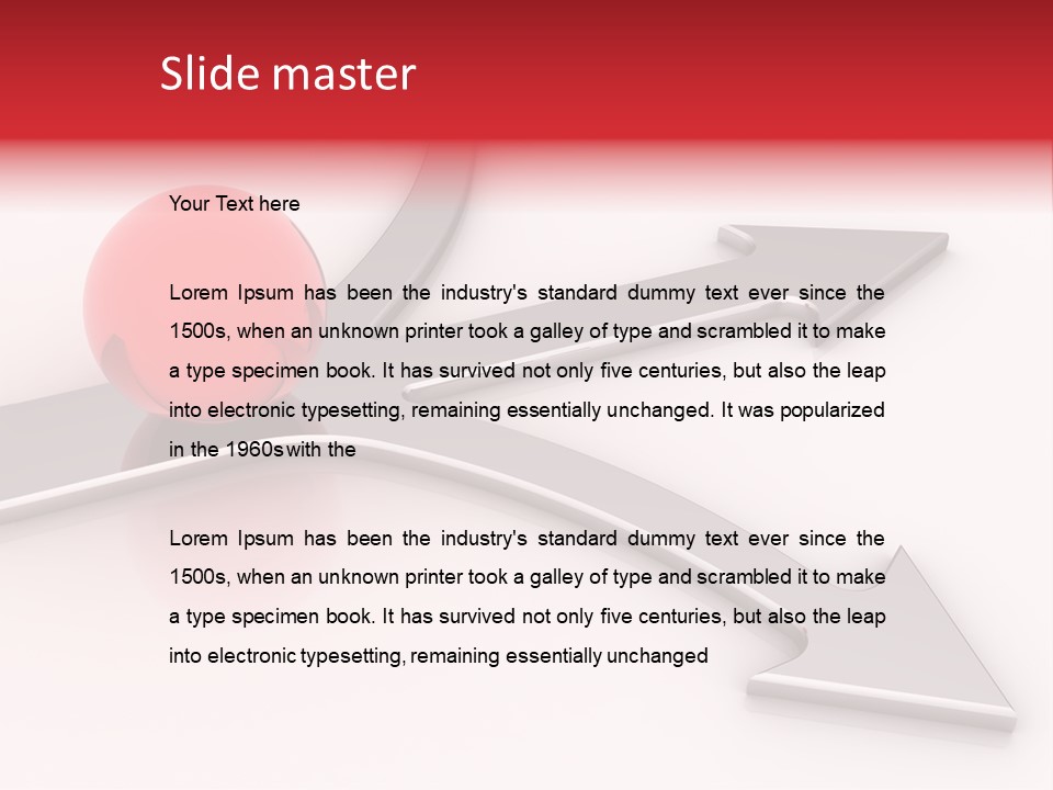 Strategy Displacement Motion PowerPoint Template