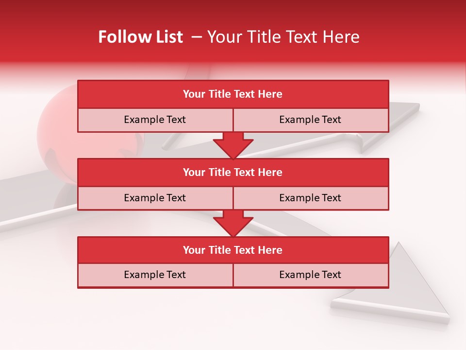 Strategy Displacement Motion PowerPoint Template