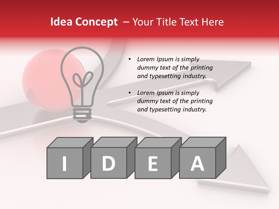 Strategy Displacement Motion PowerPoint Template
