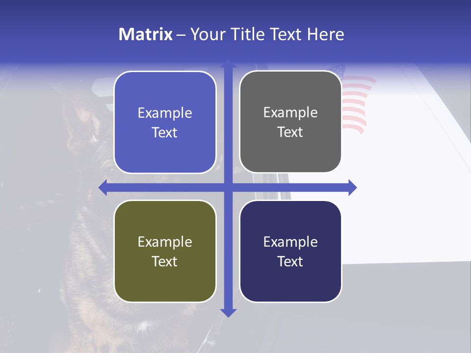 Animal Law Enforcement Pet PowerPoint Template