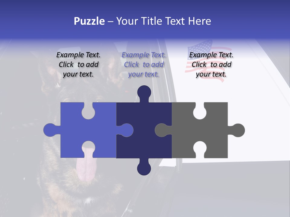 Animal Law Enforcement Pet PowerPoint Template