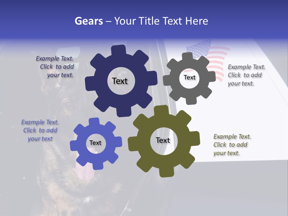 Animal Law Enforcement Pet PowerPoint Template