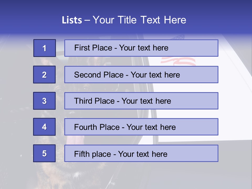 Animal Law Enforcement Pet PowerPoint Template