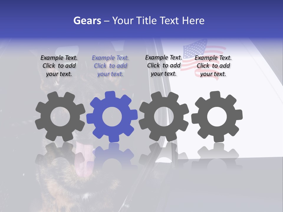 Animal Law Enforcement Pet PowerPoint Template