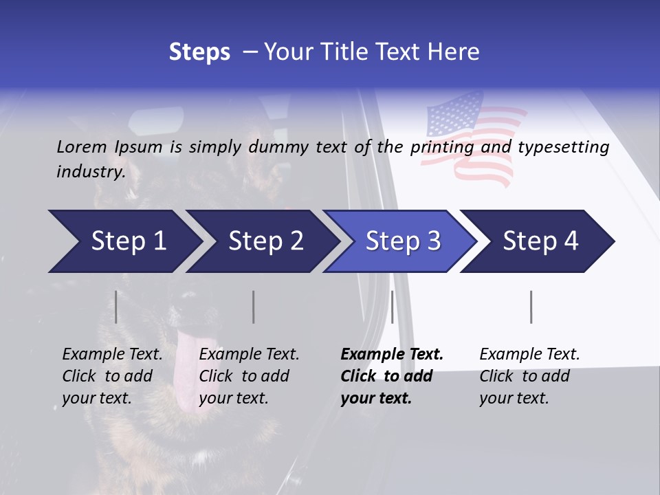 Animal Law Enforcement Pet PowerPoint Template