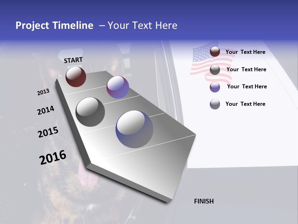 Animal Law Enforcement Pet PowerPoint Template