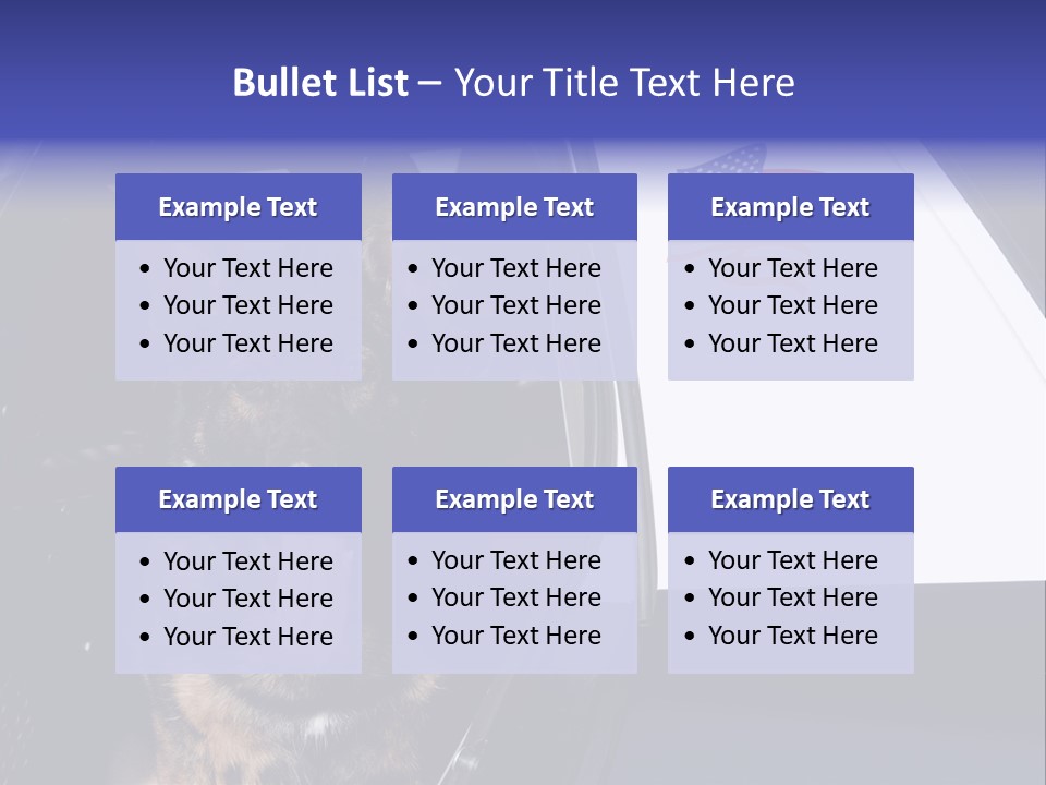 Animal Law Enforcement Pet PowerPoint Template