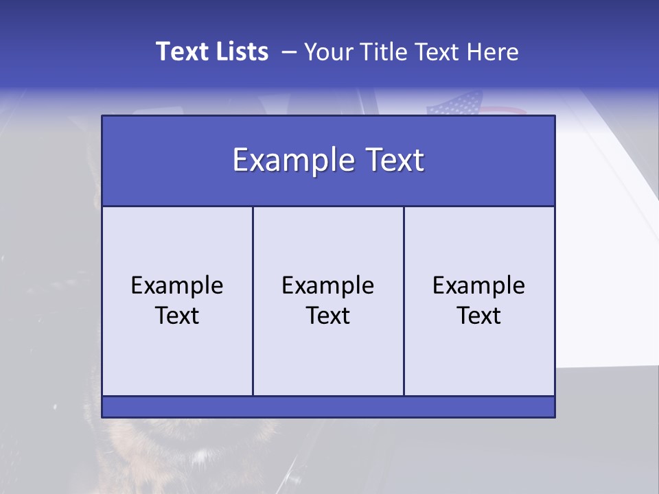 Animal Law Enforcement Pet PowerPoint Template