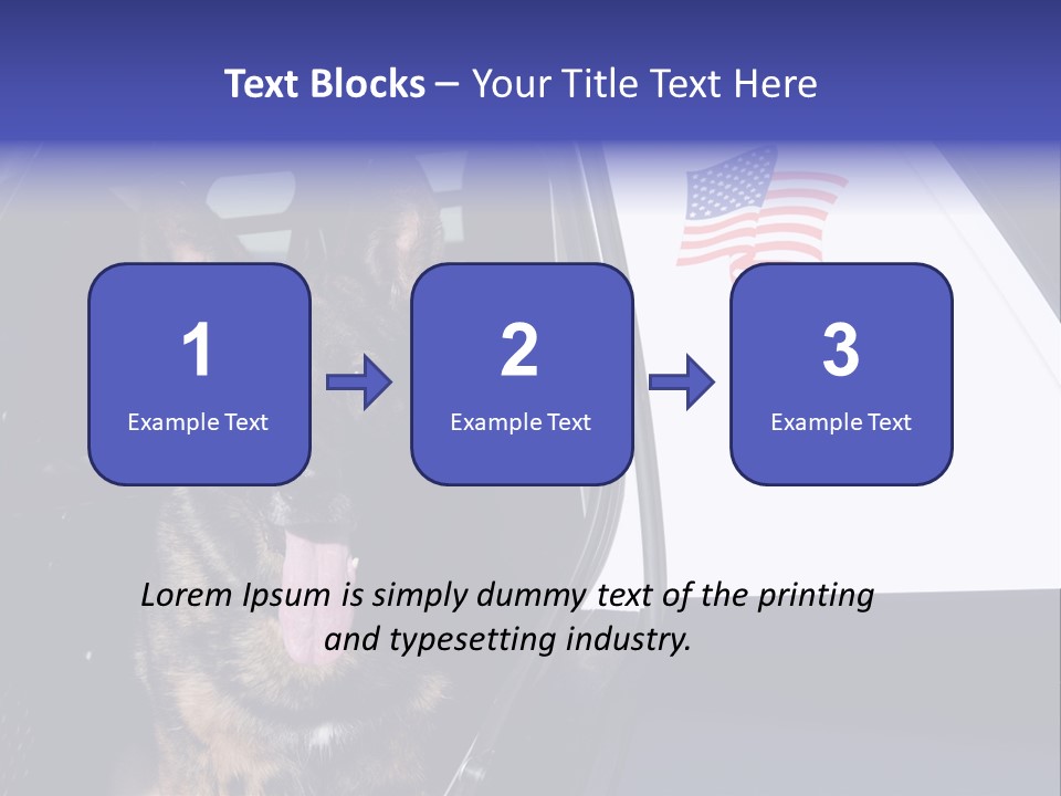 Animal Law Enforcement Pet PowerPoint Template