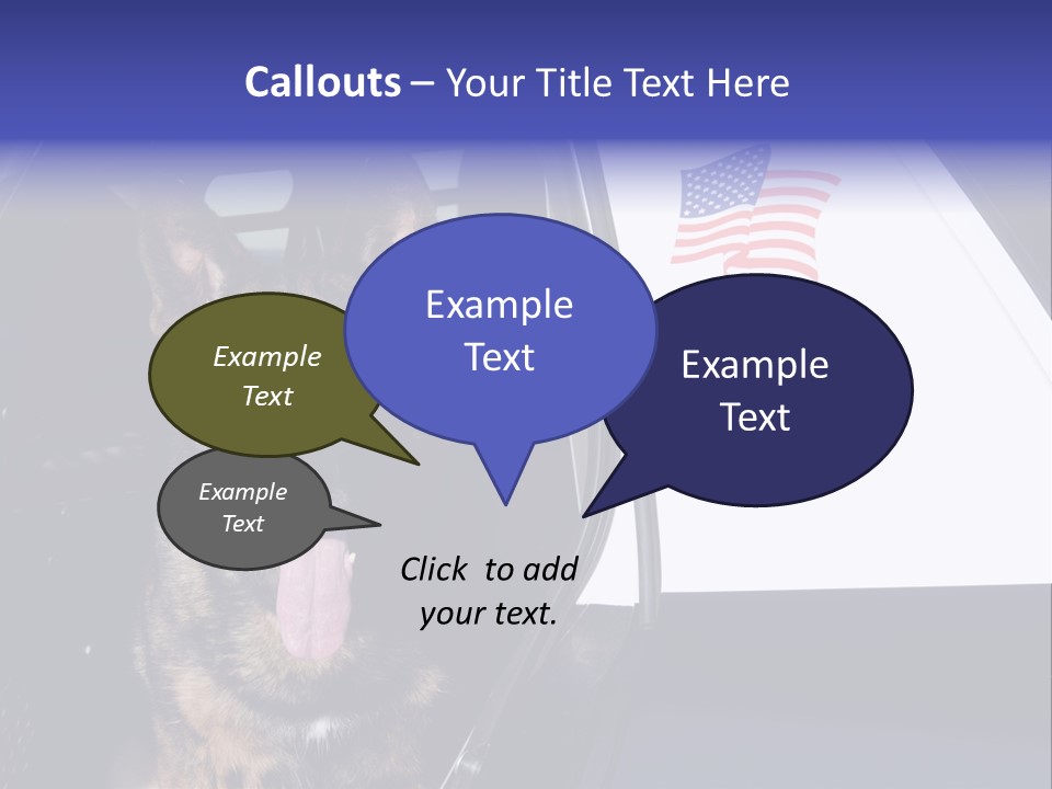 Animal Law Enforcement Pet PowerPoint Template