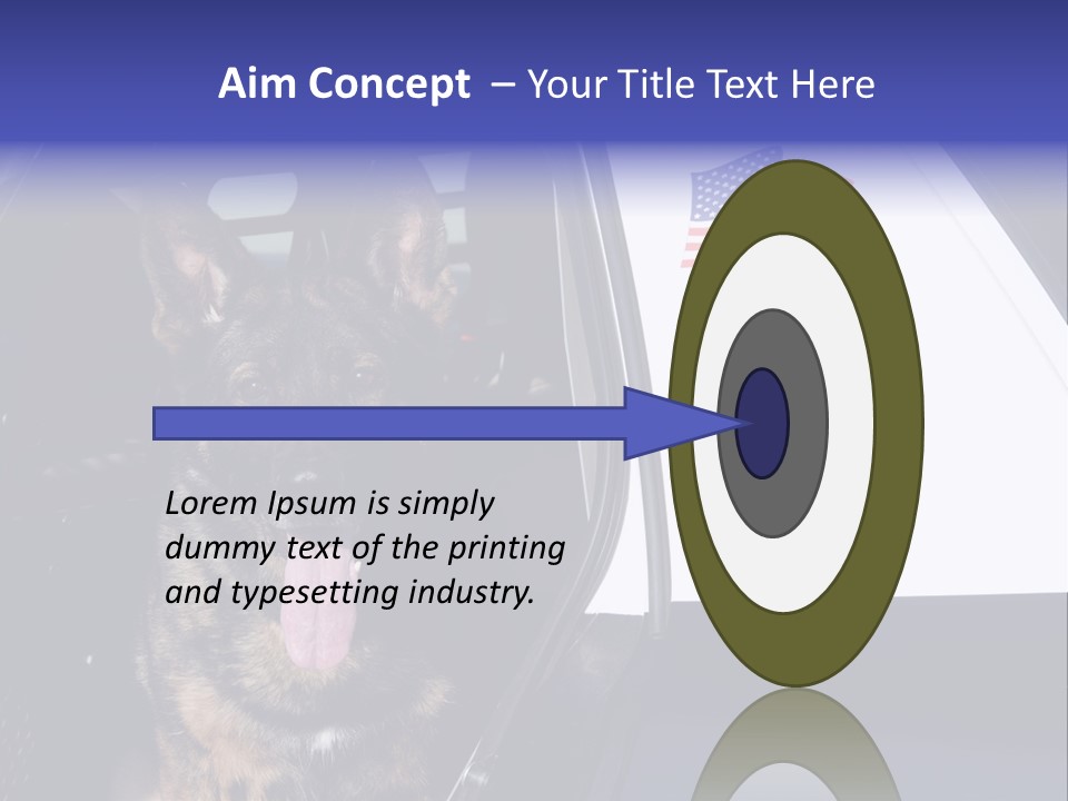 Animal Law Enforcement Pet PowerPoint Template