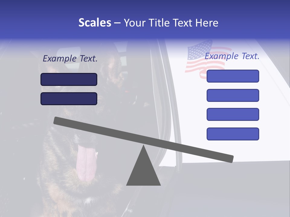 Animal Law Enforcement Pet PowerPoint Template