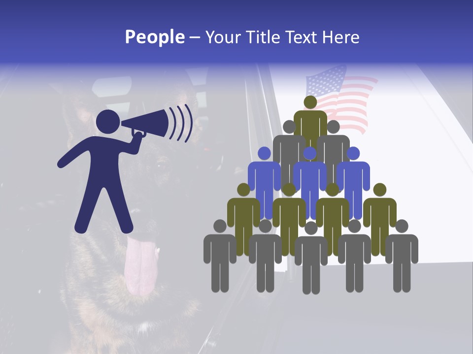 Animal Law Enforcement Pet PowerPoint Template