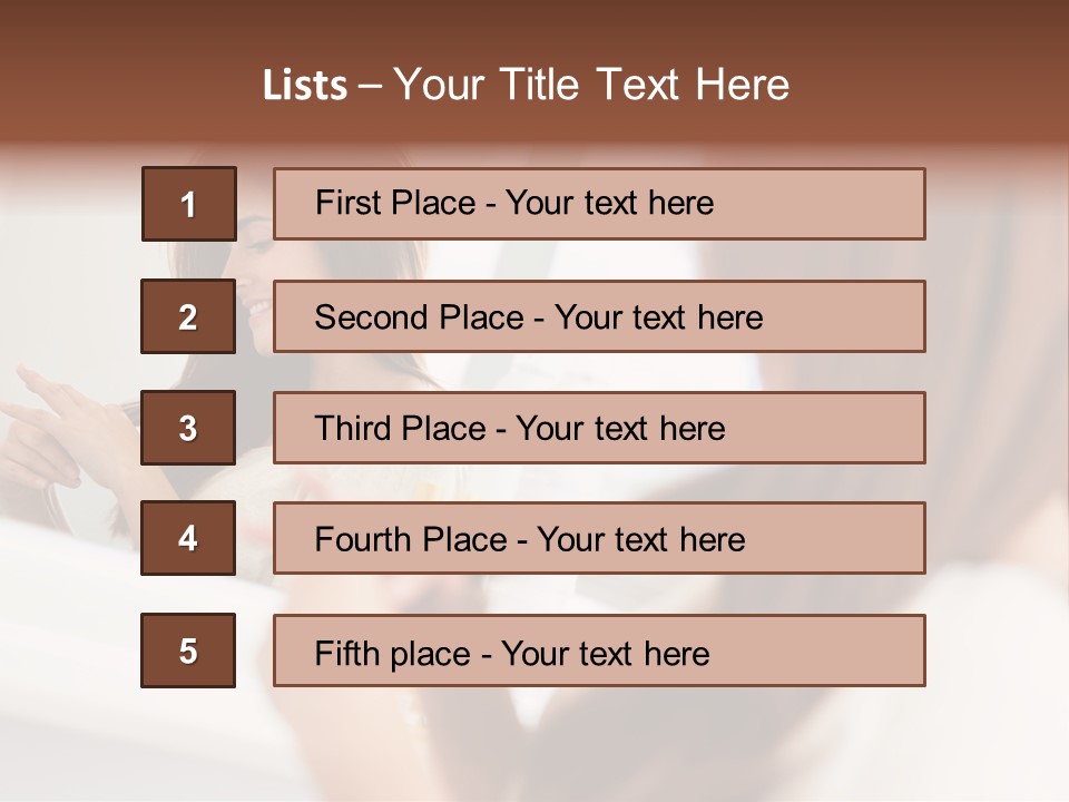 Lifestyle Latinamerican Customer PowerPoint Template