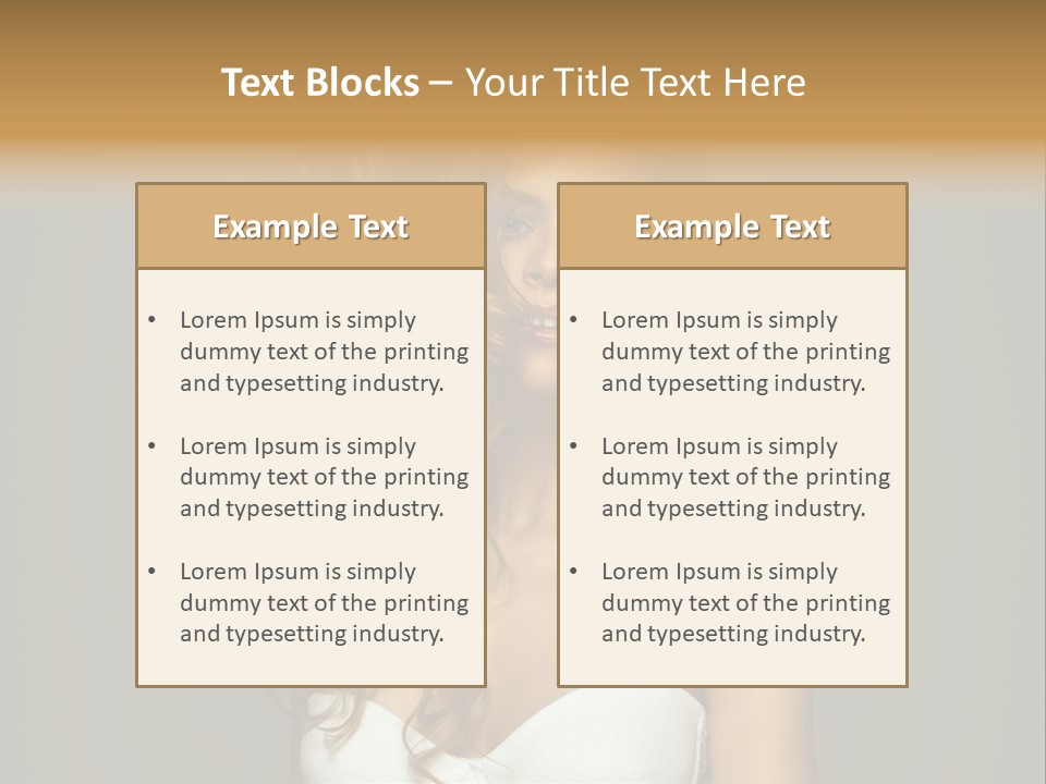 Love Fashion Delicate PowerPoint Template