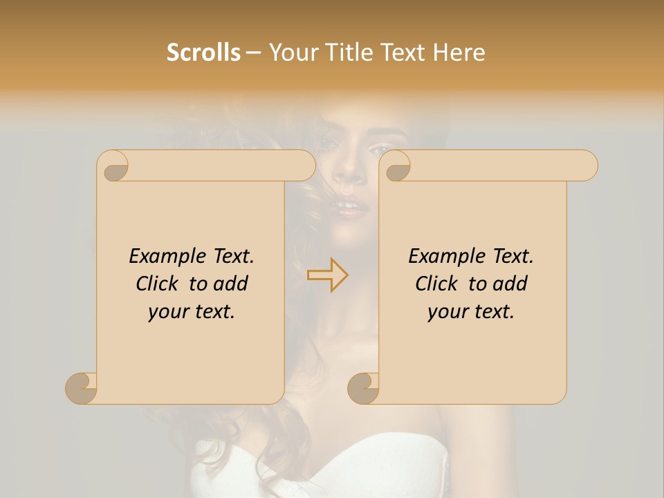 Love Fashion Delicate PowerPoint Template