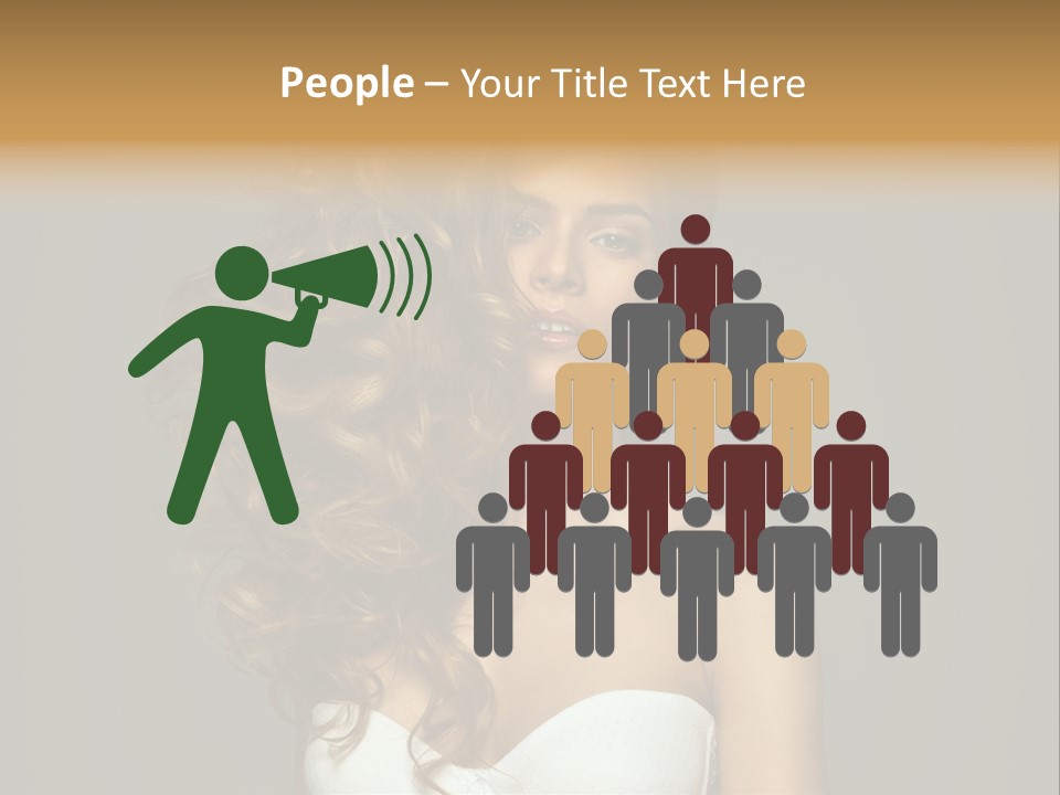 Love Fashion Delicate PowerPoint Template