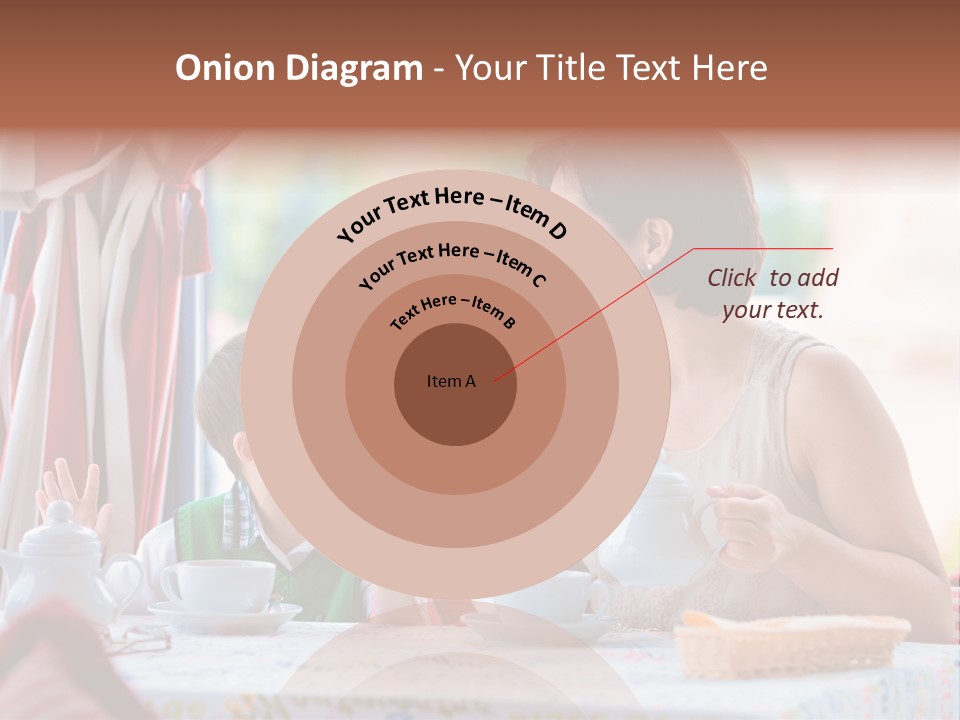Food Indoors Family PowerPoint Template