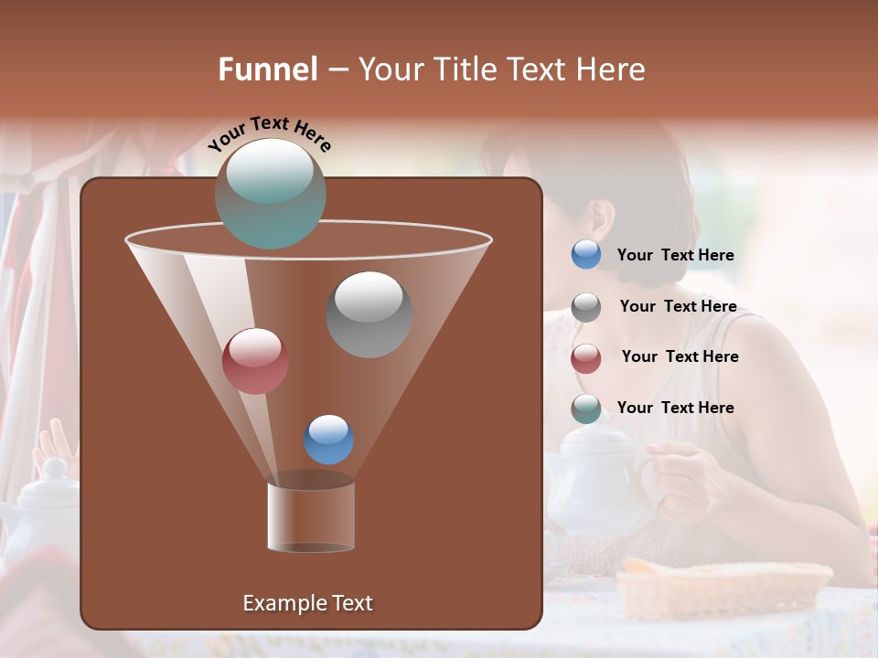 Food Indoors Family PowerPoint Template