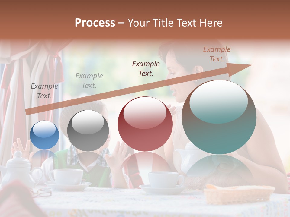 Food Indoors Family PowerPoint Template