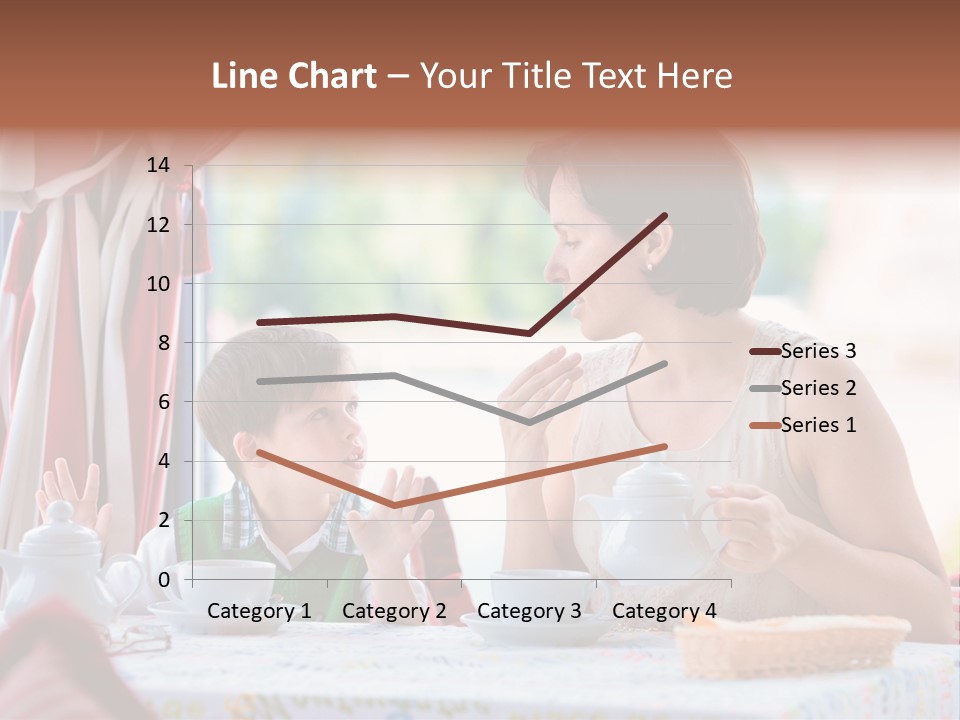 Food Indoors Family PowerPoint Template