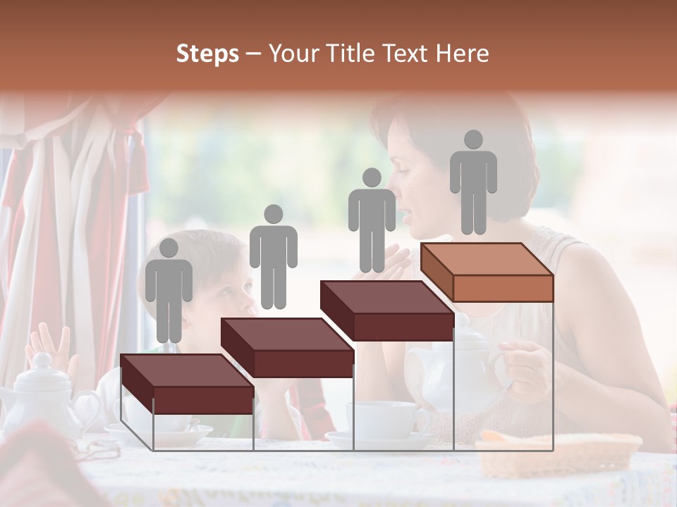 Food Indoors Family PowerPoint Template