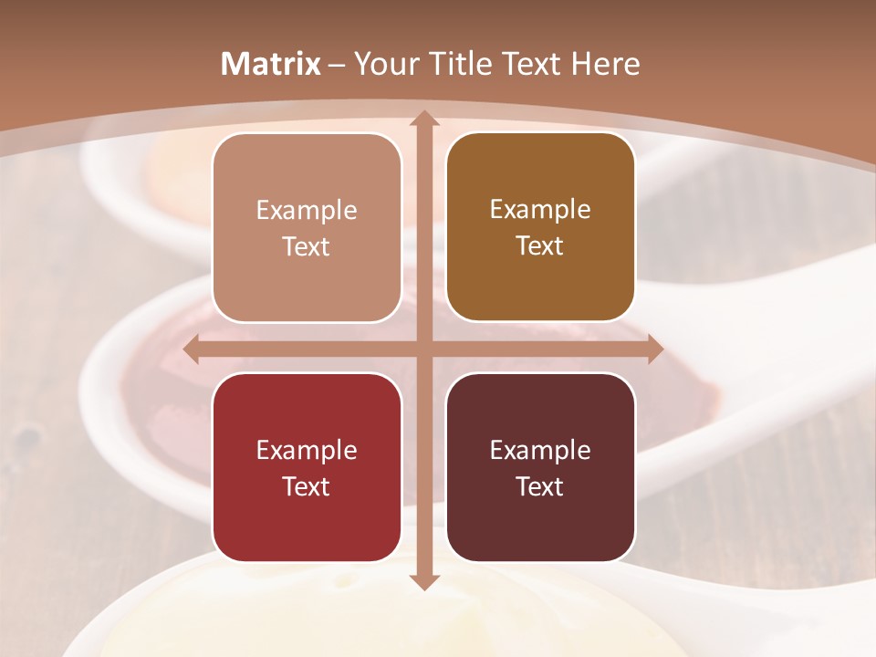 Beige Diet Condiment PowerPoint Template