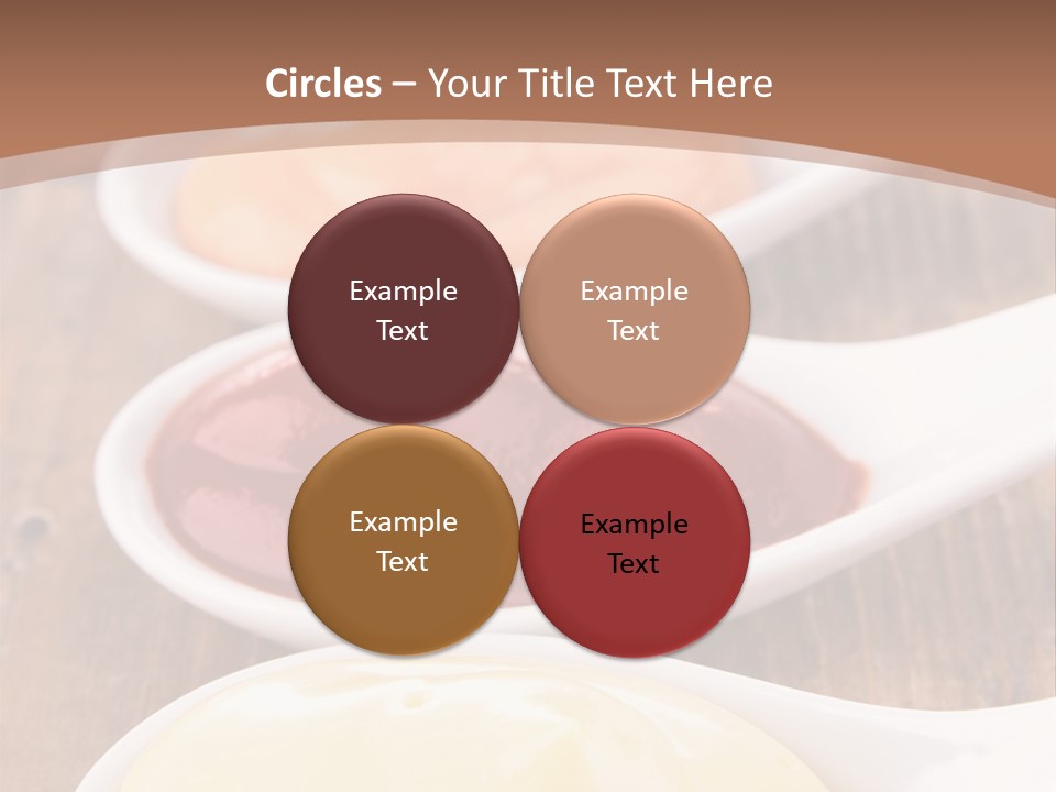 Beige Diet Condiment PowerPoint Template