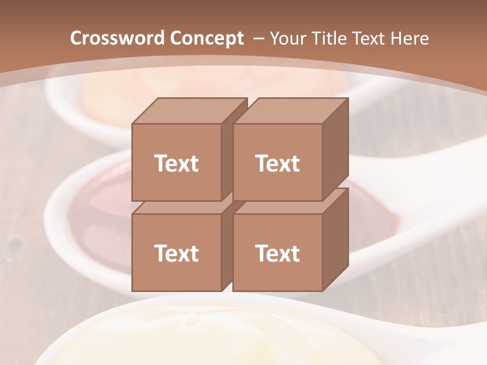 Beige Diet Condiment PowerPoint Template