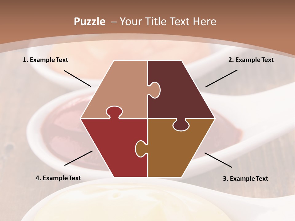 Beige Diet Condiment PowerPoint Template