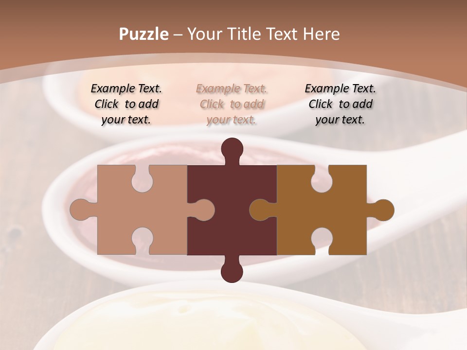 Beige Diet Condiment PowerPoint Template