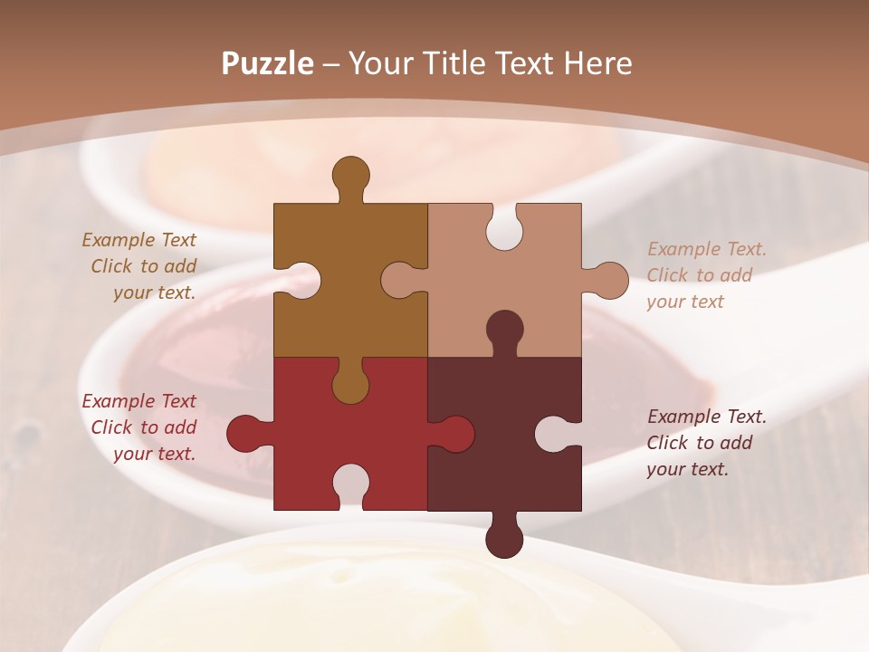 Beige Diet Condiment PowerPoint Template