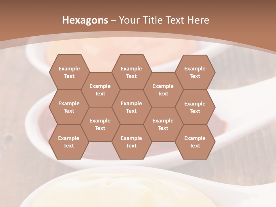 Beige Diet Condiment PowerPoint Template