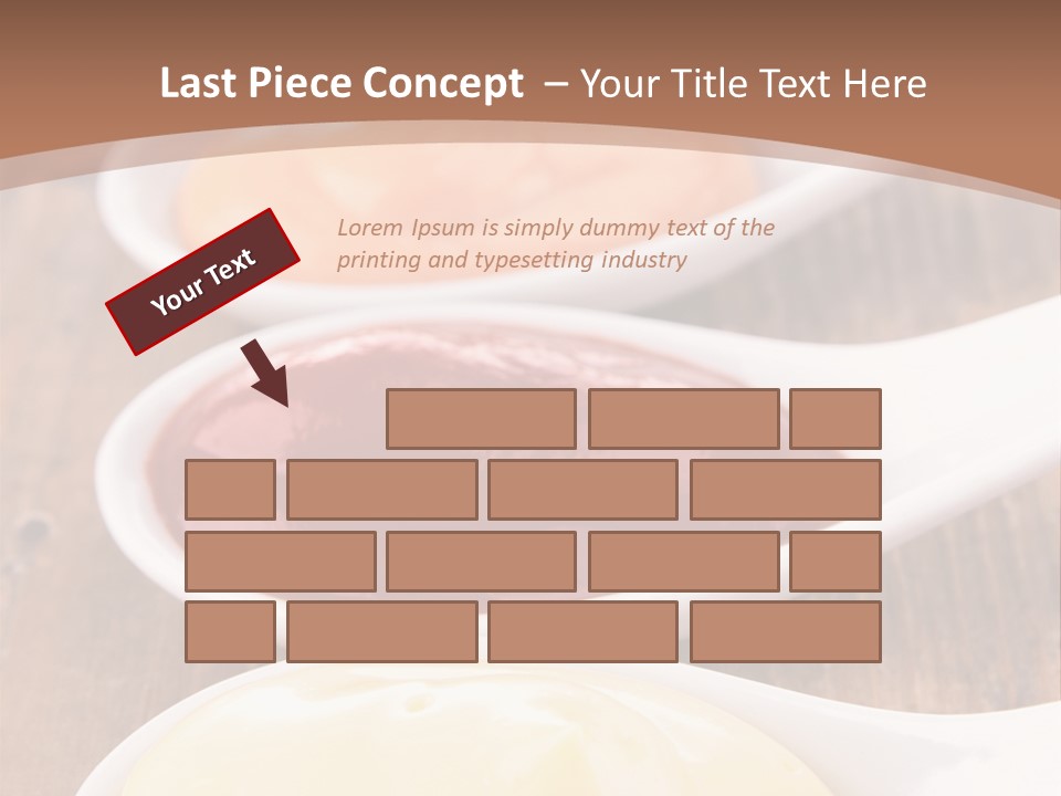 Beige Diet Condiment PowerPoint Template