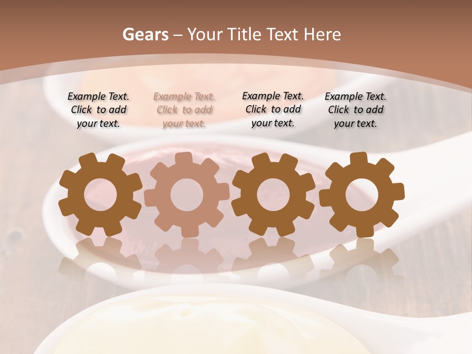 Beige Diet Condiment PowerPoint Template