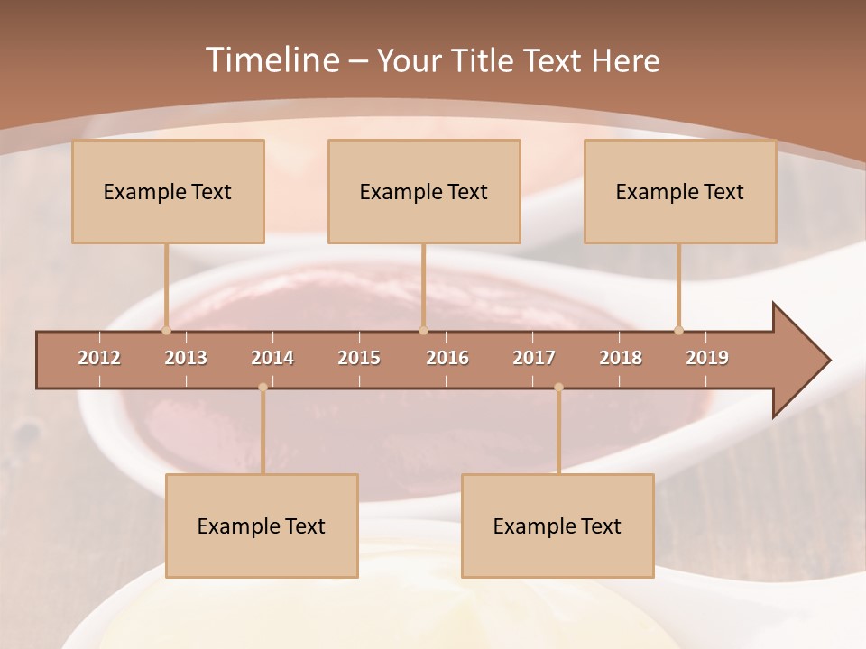 Beige Diet Condiment PowerPoint Template