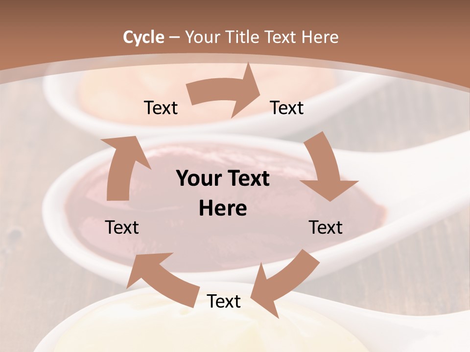 Beige Diet Condiment PowerPoint Template