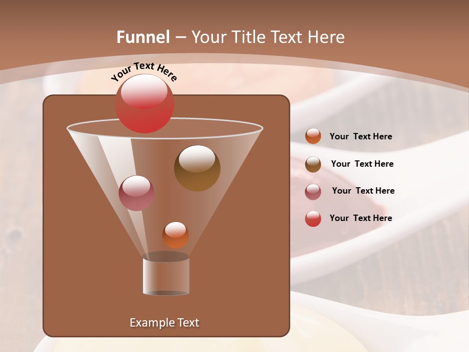 Beige Diet Condiment PowerPoint Template