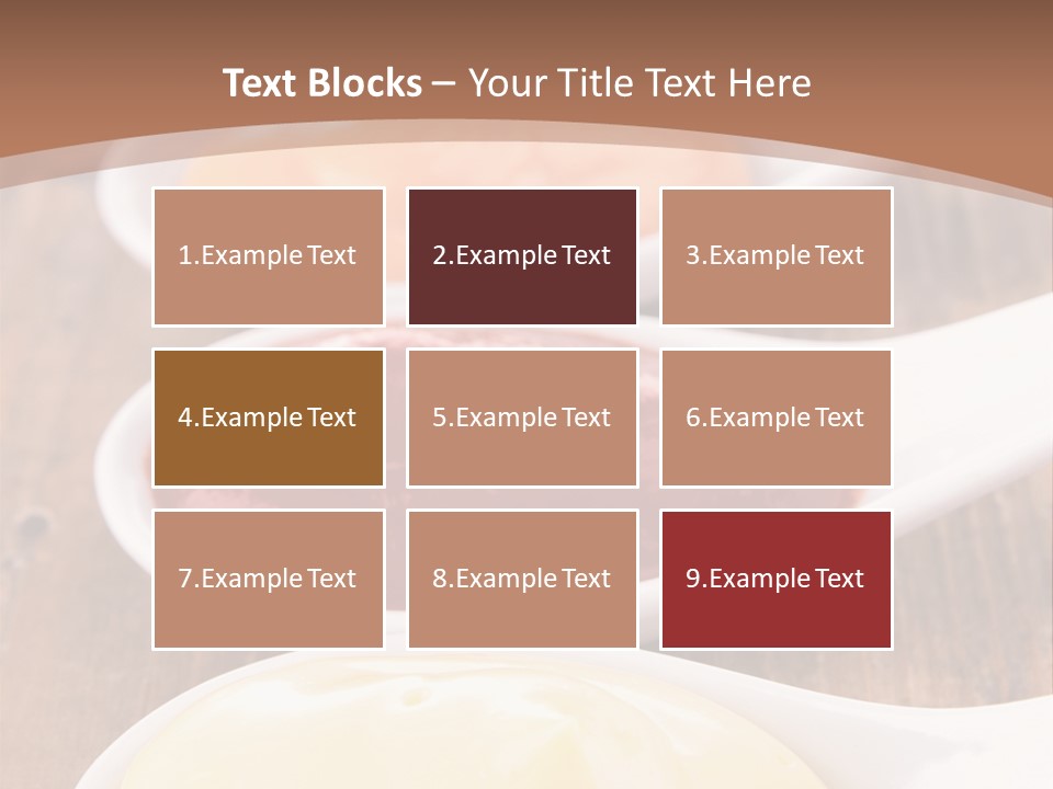 Beige Diet Condiment PowerPoint Template