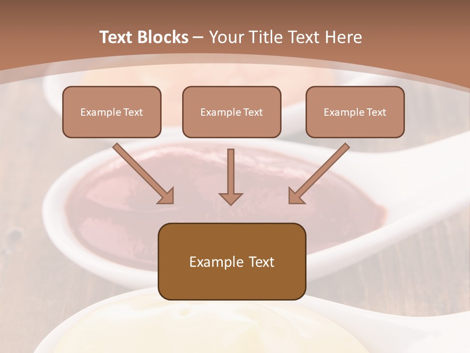 Beige Diet Condiment PowerPoint Template