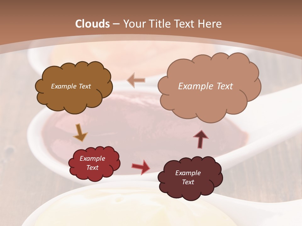 Beige Diet Condiment PowerPoint Template