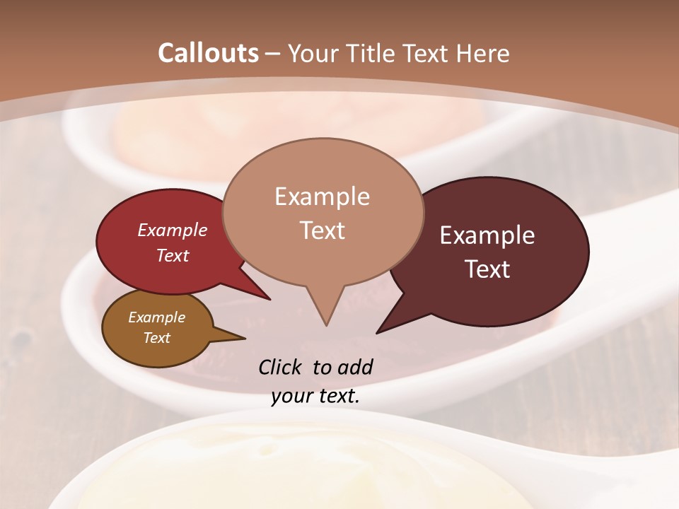 Beige Diet Condiment PowerPoint Template