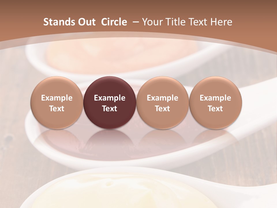 Beige Diet Condiment PowerPoint Template