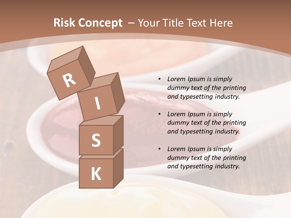 Beige Diet Condiment PowerPoint Template