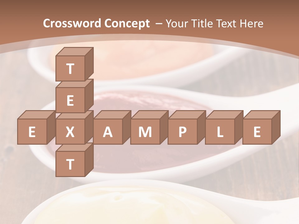 Beige Diet Condiment PowerPoint Template