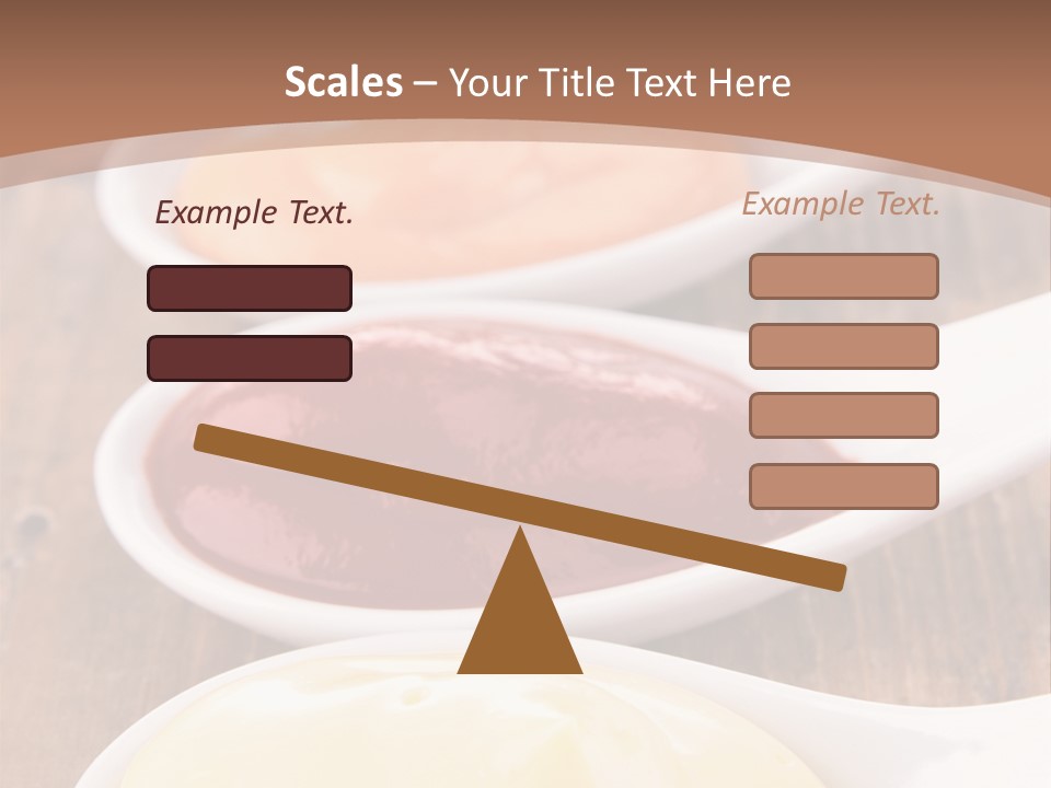 Beige Diet Condiment PowerPoint Template
