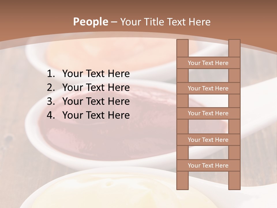 Beige Diet Condiment PowerPoint Template